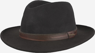 Hatland Hut 'Dazio' in Schwarz: Vorderseite