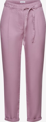 Pantalon à pince ESPRIT en violet : devant