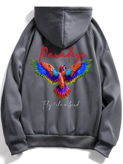 RMK Sweatshirt 'Paradise' in XS in Anthracite, Item view