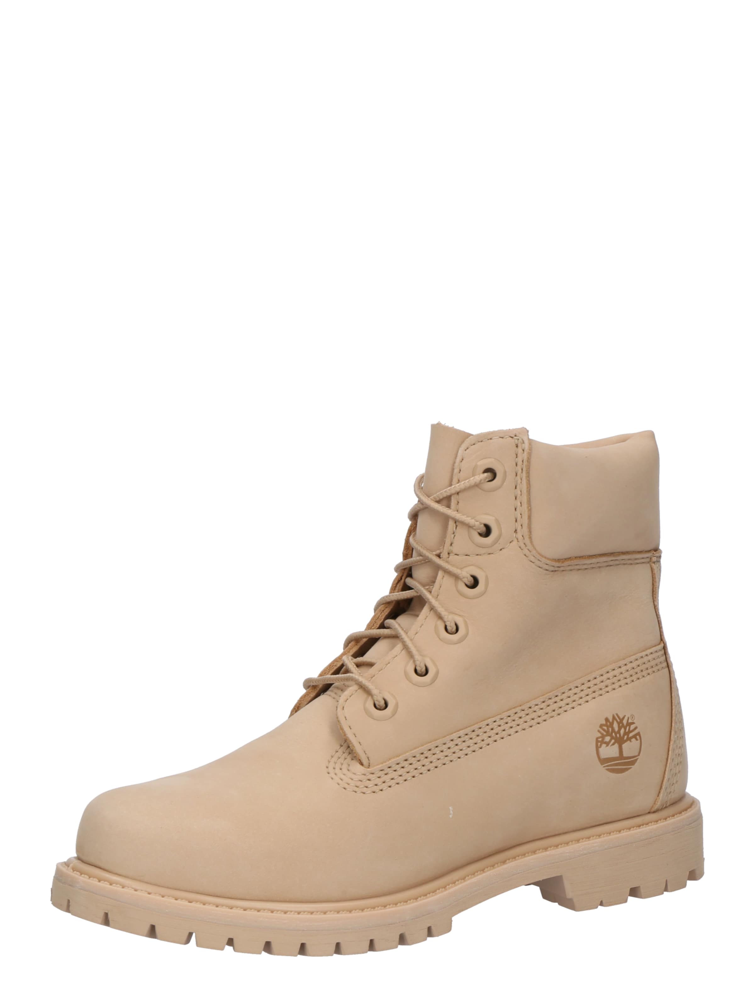 Bottines à lacets 'Premium' TIMBERLAND en beige : devant