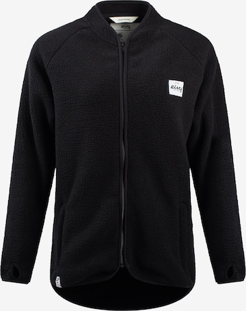 Veste en polaire fonctionnelle 'Redwood' Eivy en noir : devant