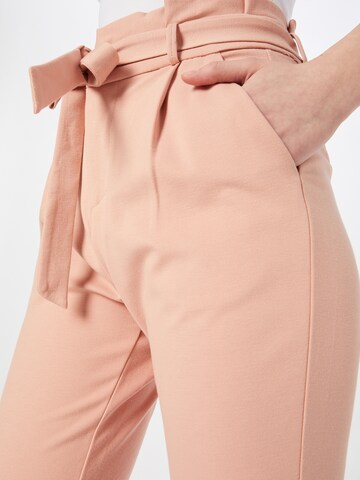 VERO MODA Slimfit Bandplooibroek 'EVA' in Roze