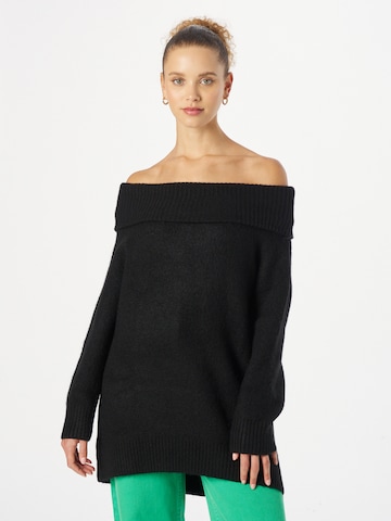 Monki Sweater in Black: front