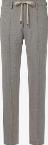Boggi Milanoregular Hlače na crtu 'B Jersey' - siva boja: prednji dio