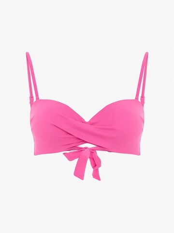 Penti Bandeau Góra bikini 'Bikinioberteile' w kolorze różowy