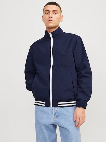 JACK & JONES Between-Season Jacket 'Climb' in Blue: front