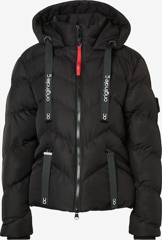 No. 1 Como Jacke 'Tess' in Schwarz: Vorderseite
