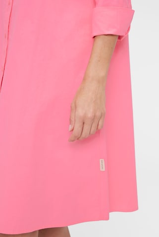 SENSES.THE LABEL Shirt Dress in Pink