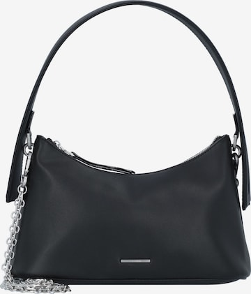 Calvin Klein Shoulder Bag 'Natural' in Black: front