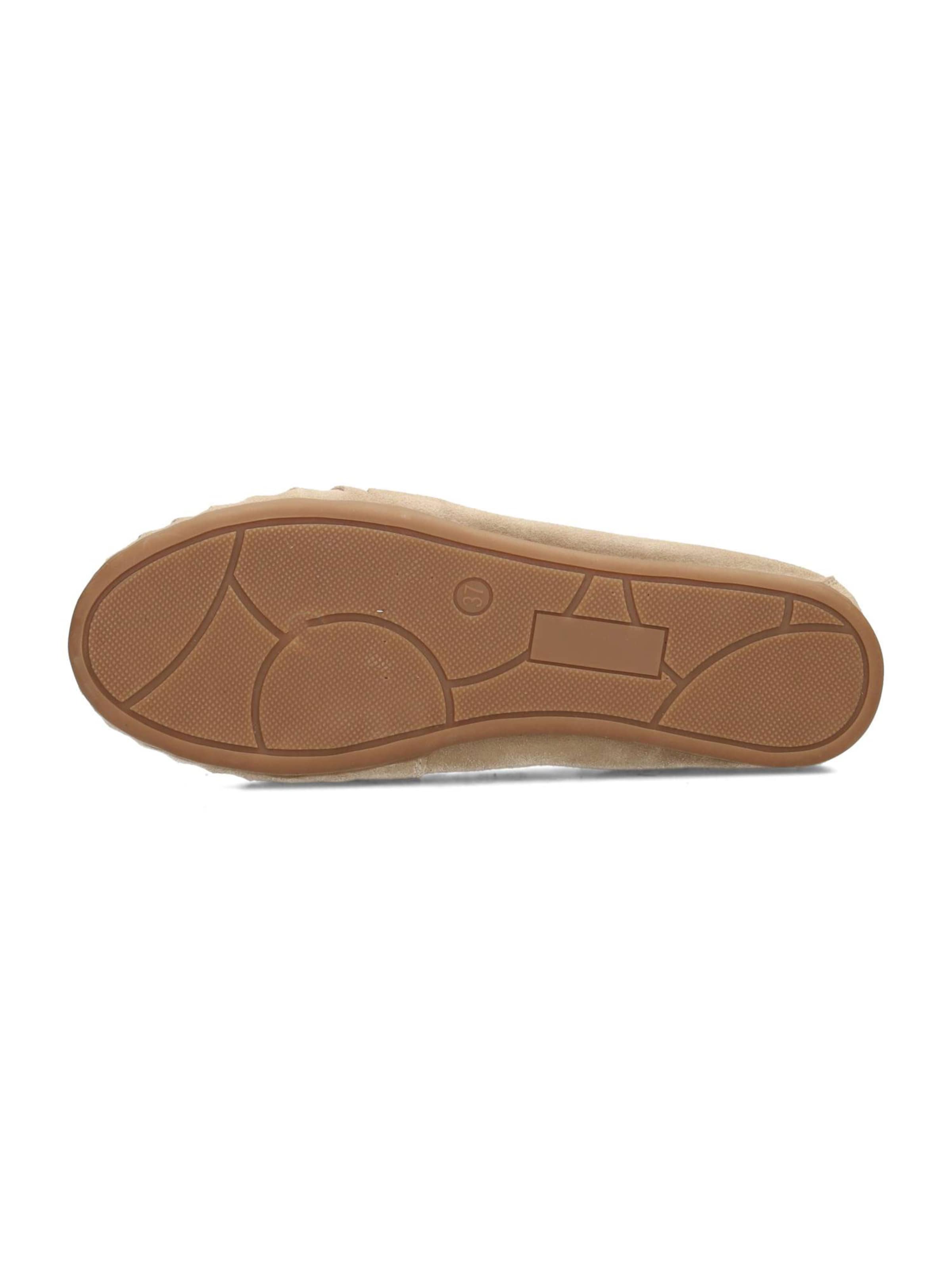 Mocassin 'Iris' Poelman en beige