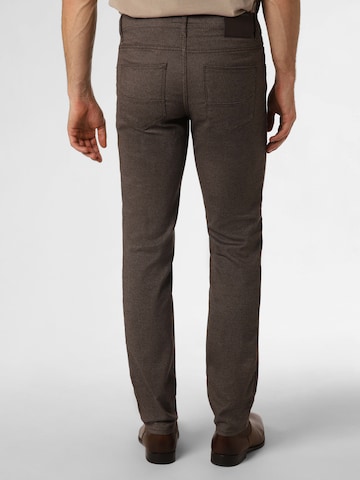 BRAX Regular Trousers 'Cadiz' in Brown