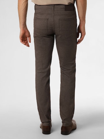 BRAX Regular Pants 'Cadiz' in Brown