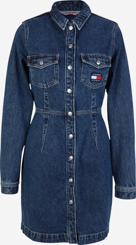 Tommy Jeans - Vestido en azul: frente