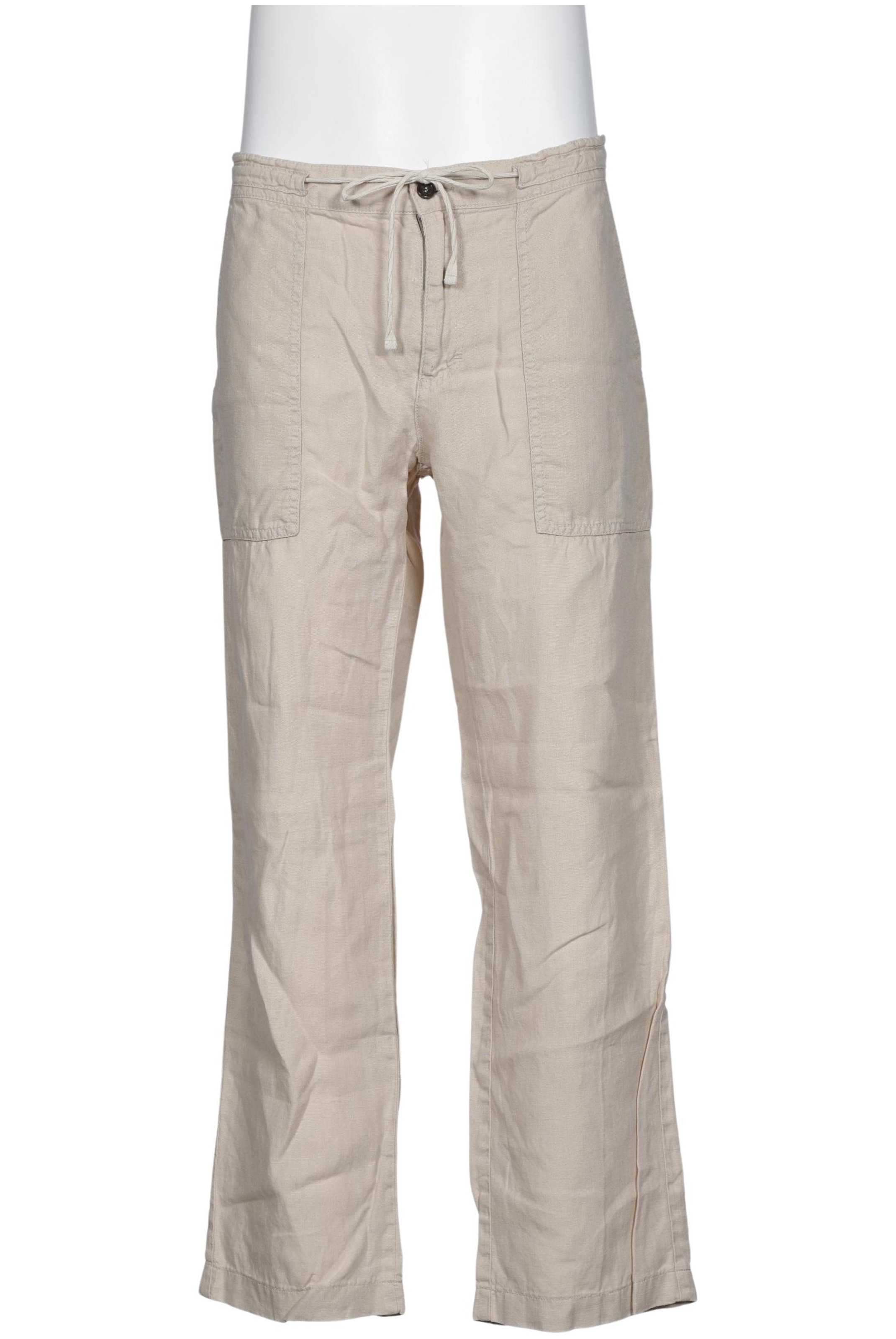 hessnatur Pants in 29 in Beige: front