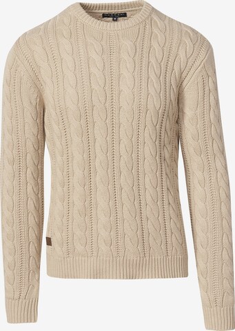 KOROSHI Pullover i beige: forside