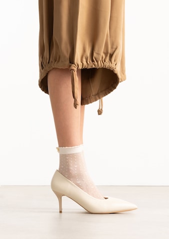 Escarpins SACHA en blanc