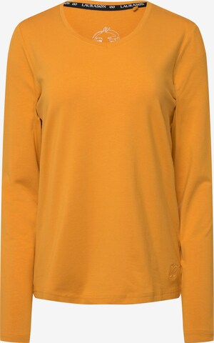 LAURASØN Shirt in Oranje: voorkant