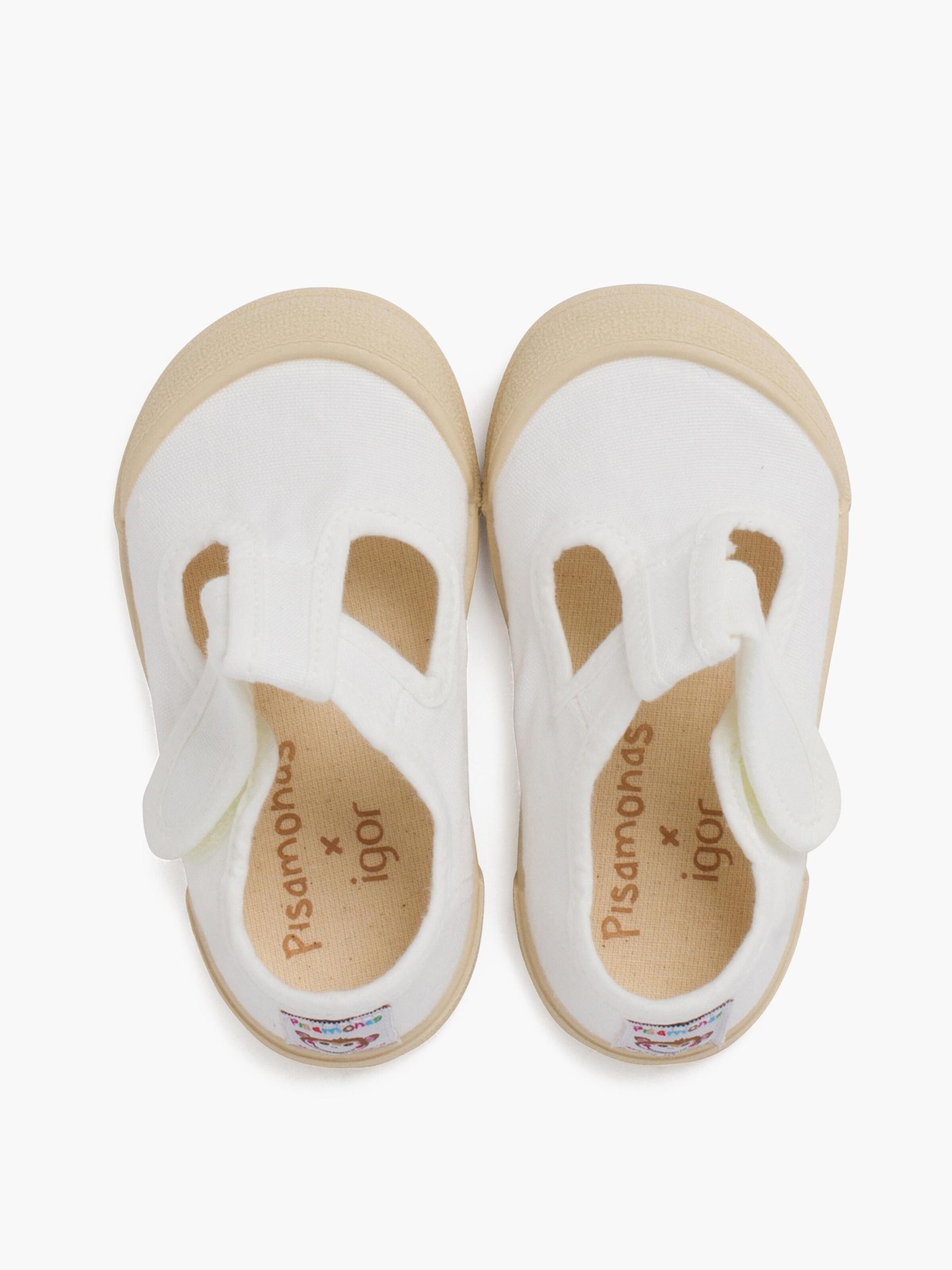 Pisamonas First-step shoe in White