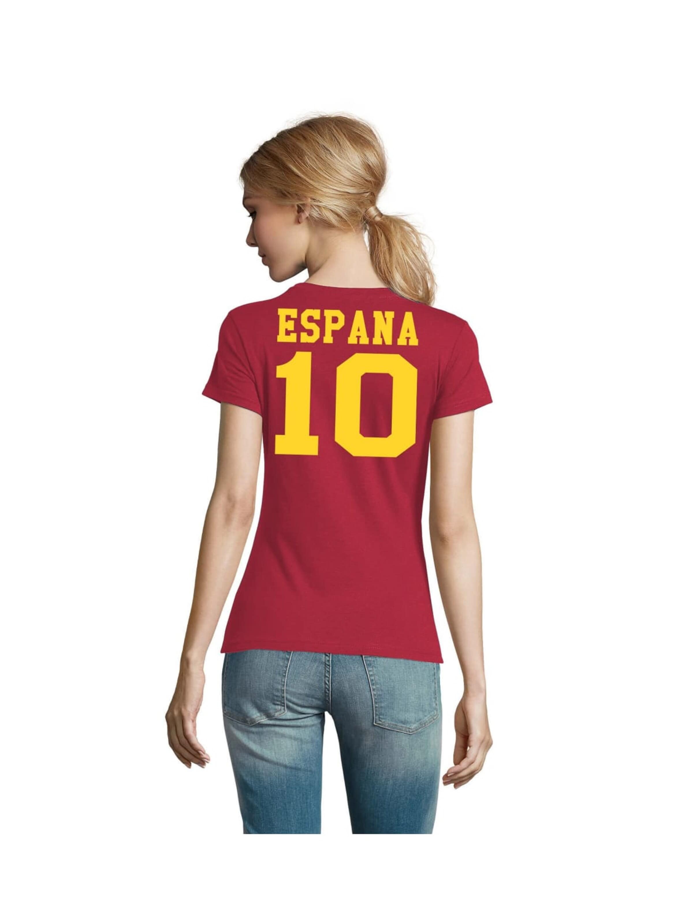 Blondie & Brownie Shirt 'Spanien' in Gelb