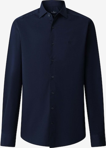Coupe regular Chemise 'Ess' Hackett London en bleu : devant