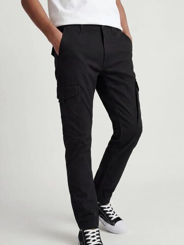 JACK & JONES Baggy Broek 'paul' in Zwart