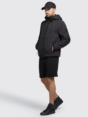 khujo Jacke 'Eldon' in Schwarz