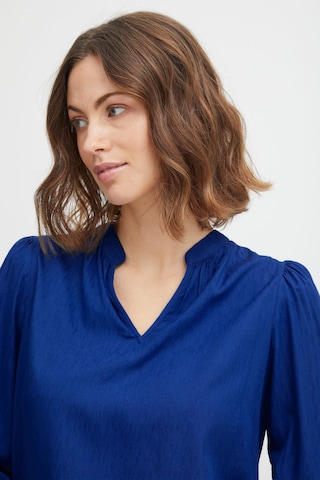 Fransa Blouse in Blauw