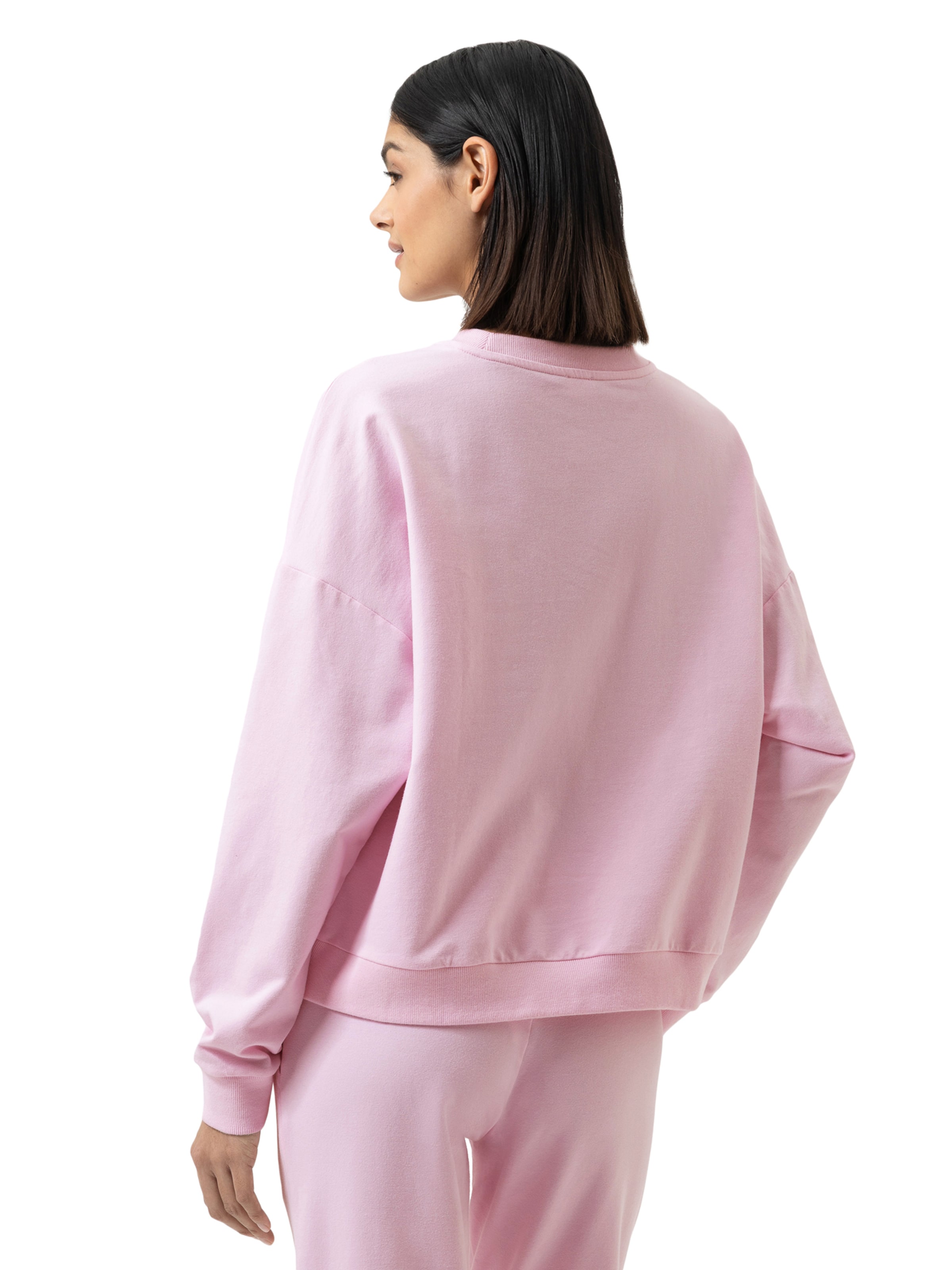 Sweat-shirt 'Cozy Nights' Mey en rose