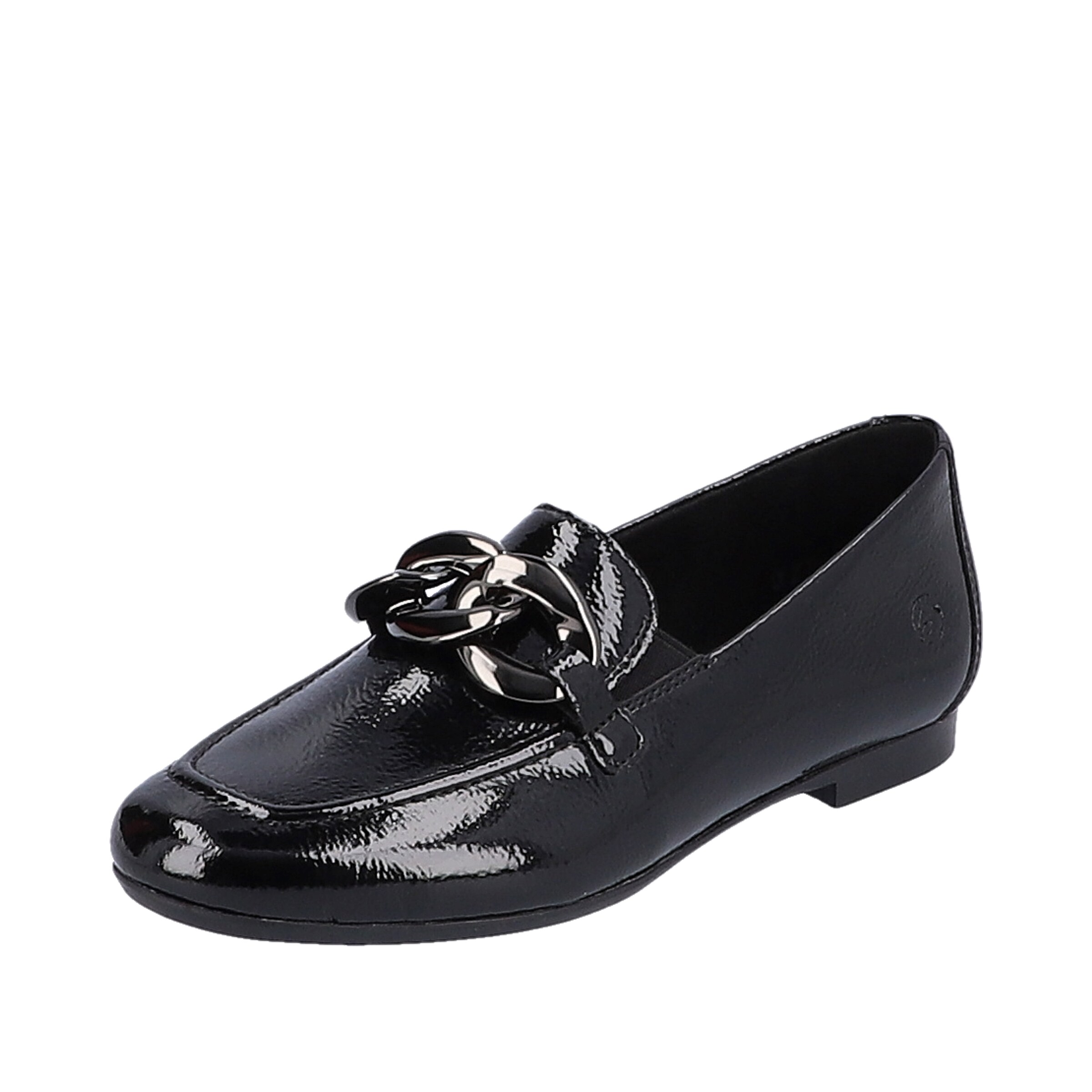 REMONTE Mokassin 'D0K00' in Schwarz: Vorderseite