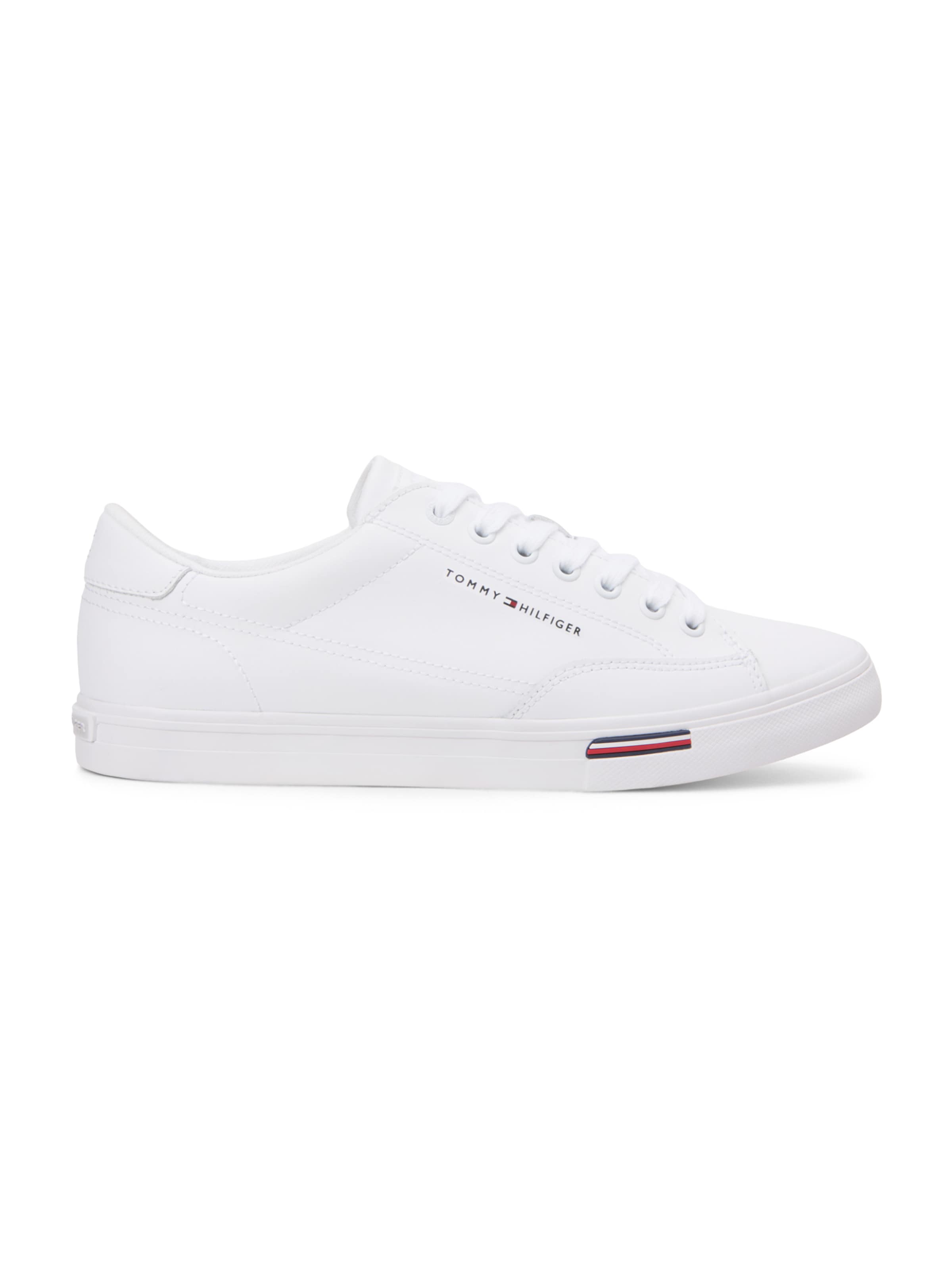 TOMMY HILFIGER Låg sneaker i vit