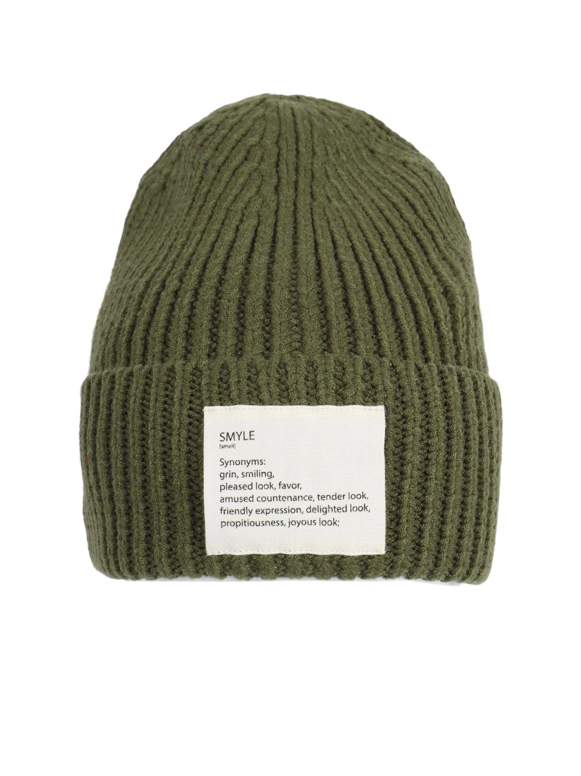 SAMAYA Beanie 'Smyle' in Grün