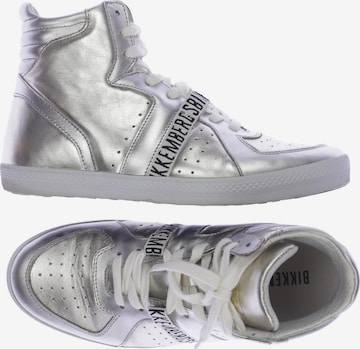 BIKKEMBERGS Sneakers & Trainers in 37 in Silver: front