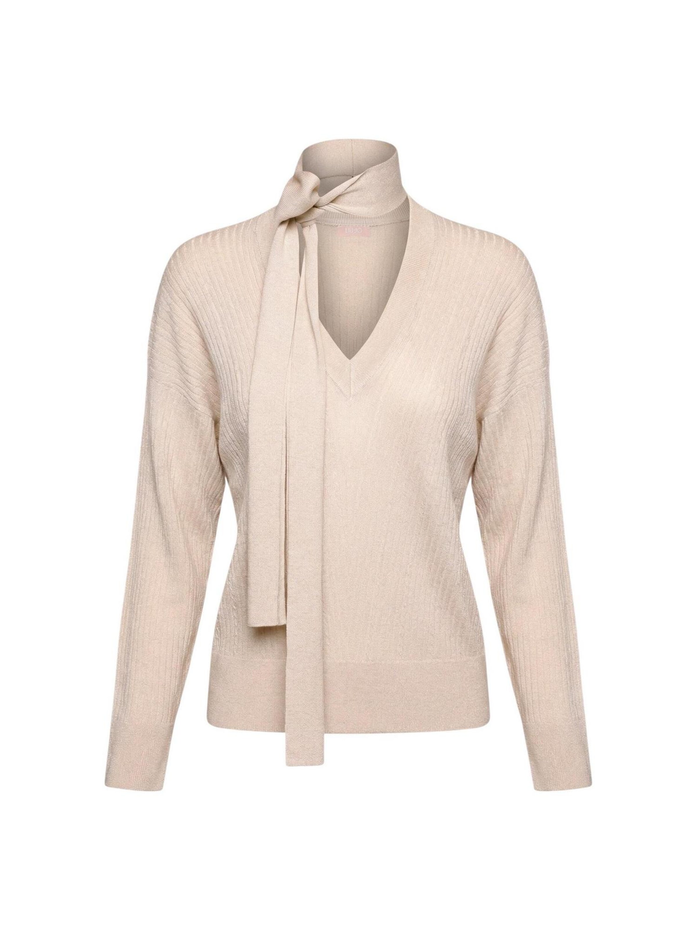 Liu Jo Sweater 'ECS CHIUSA WA6286 MS46J' in Gold: front