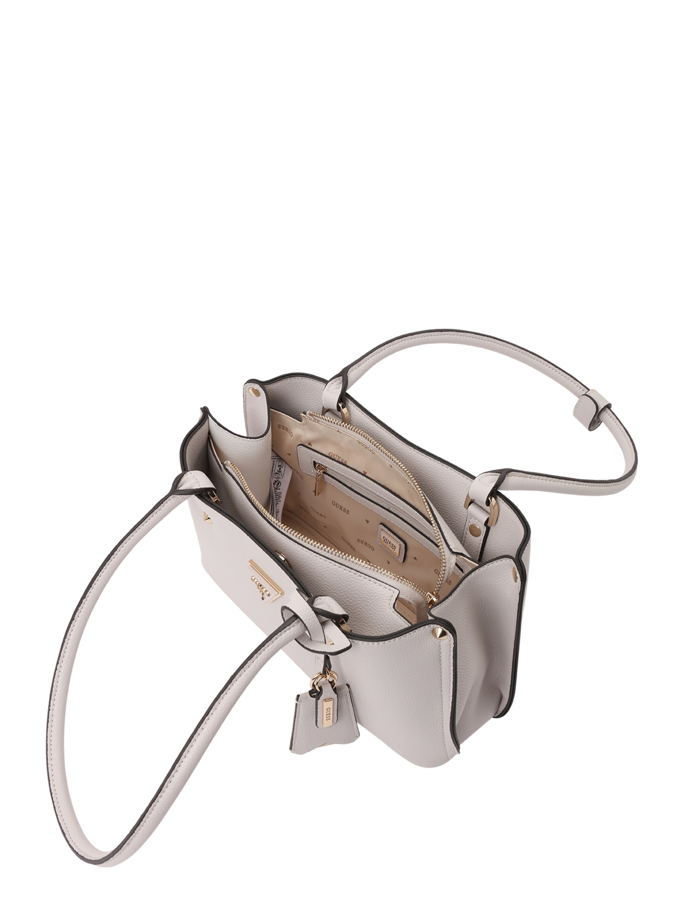GUESS Чанта за през рамо 'Meridian' в бежово