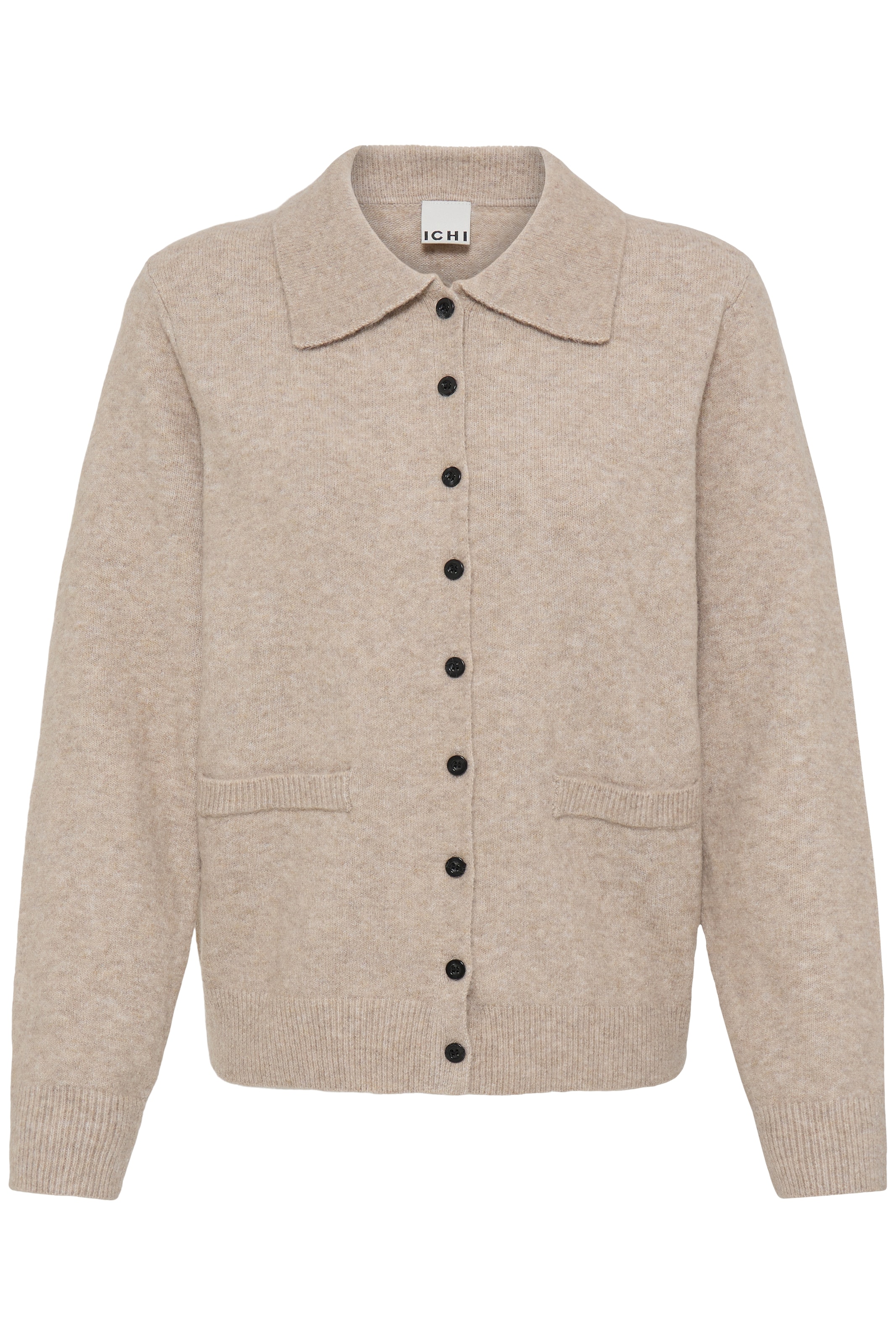 Giacchetta 'IHDASILA' di ICHI in beige: frontale
