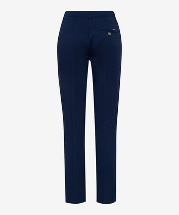 BRAX Regular Pleated Pants 'Maron' in Blue