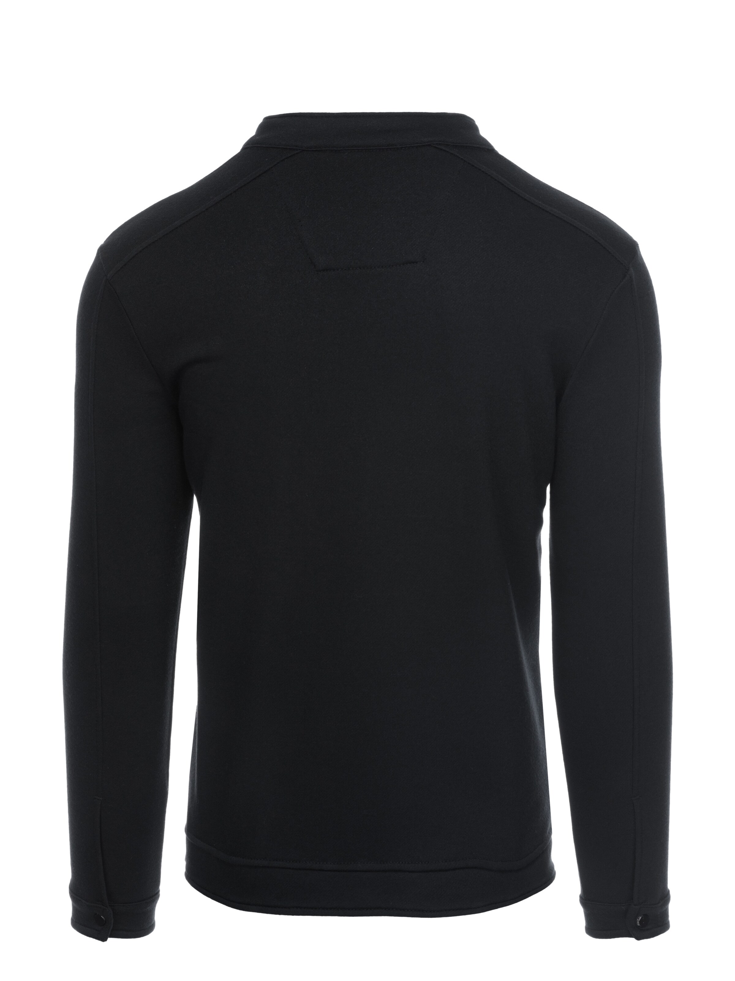 Ombre Sweatjacke 'B1071' in Schwarz