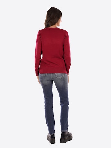 Yes Zee Sweater 'Maglia' in Red