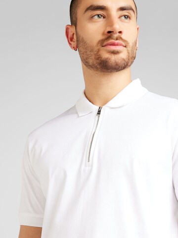 T-Shirt 'Polston 11' BOSS en blanc