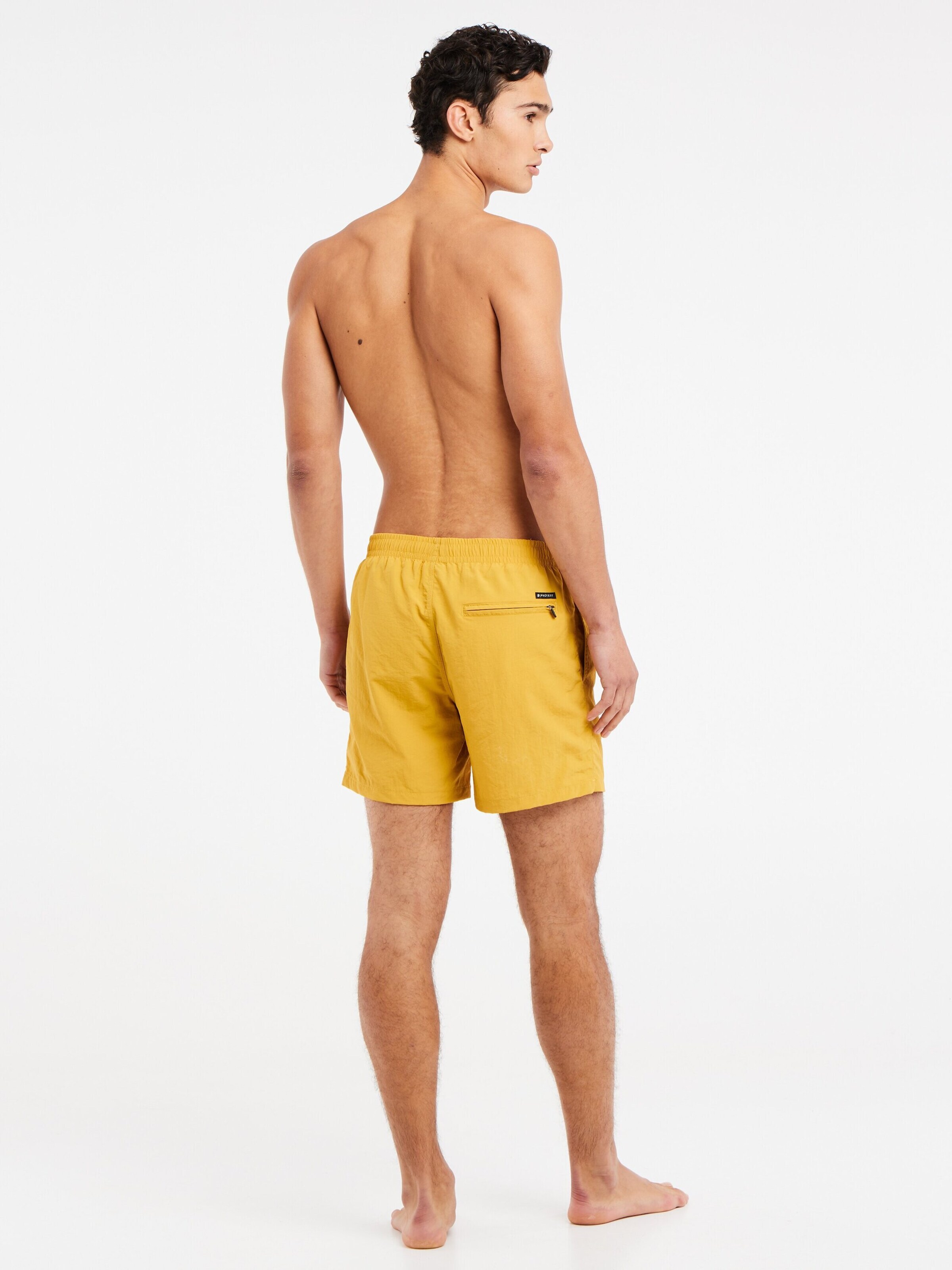 PROTEST Swimming shorts 'Faster' in Yellow