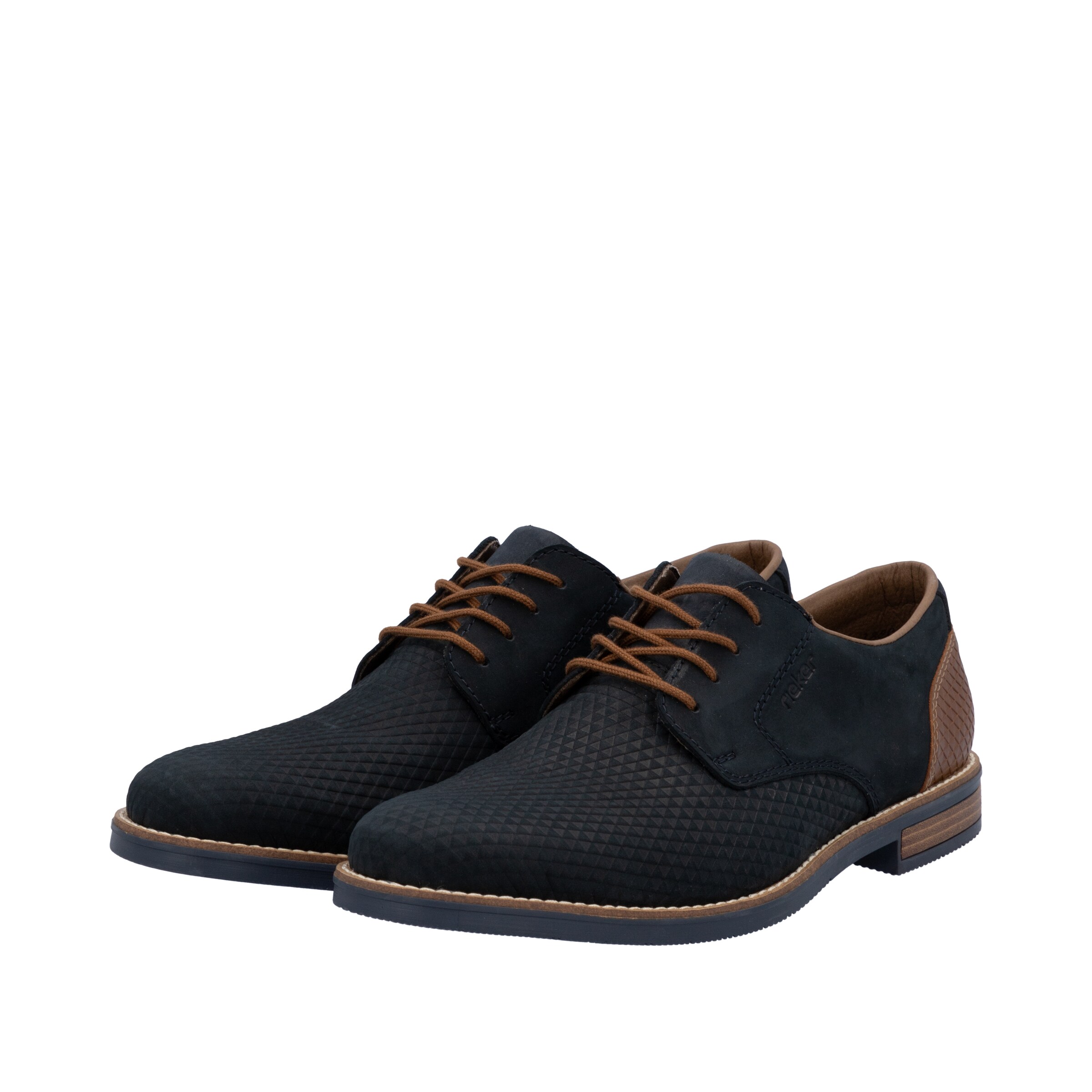 Rieker Schnürschuh in Blau