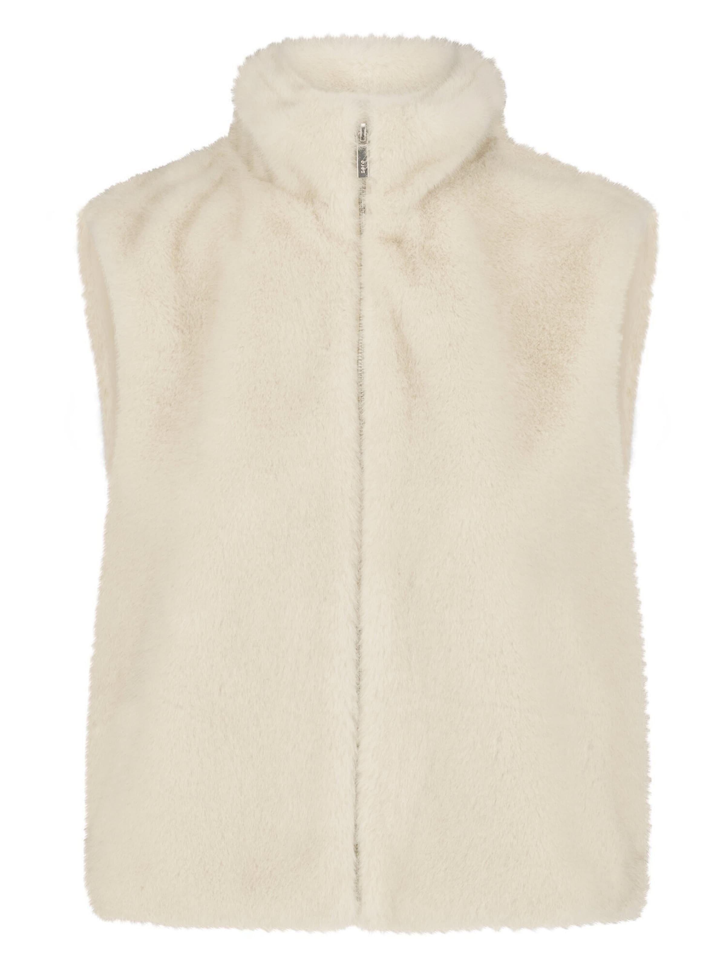 zero Vest in Beige: front