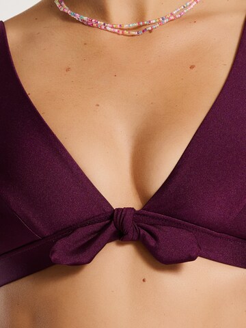 Shiwi Triangle Bikini in Purple