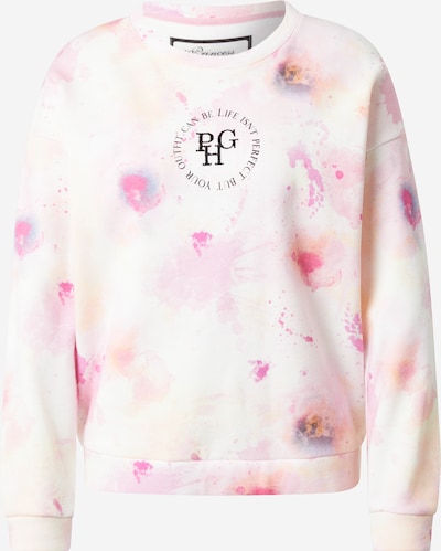 Sweatshirt PRINCESS GOES HOLLYWOOD pe galben pastel / roz / alb, Vizualizare produs