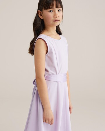WE Fashion Рокля в лилав: отпред