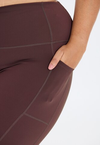 Q by Endurance Slimfit Tights 'Thalia' in Rot