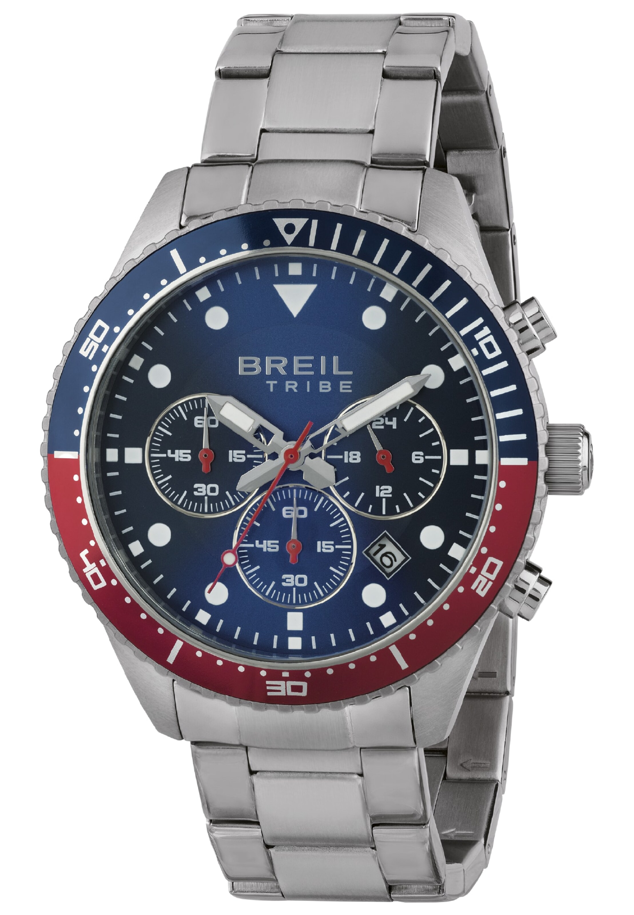 Breil Analoog horloge 'Sail' in Zilver: voorkant