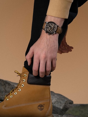 TIMBERLAND Analoguhr‌‌‌‌‌‌‌‌‌‌ in Braun: Vorderseite