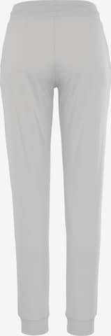 LASCANA Regular Pants in Grey