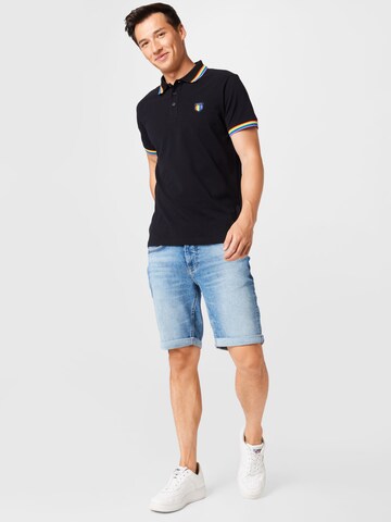 BRAX Slimfit Shorts 'Chris' in Blau